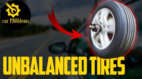 Unbalanced tires causes vibrations at 60 mph