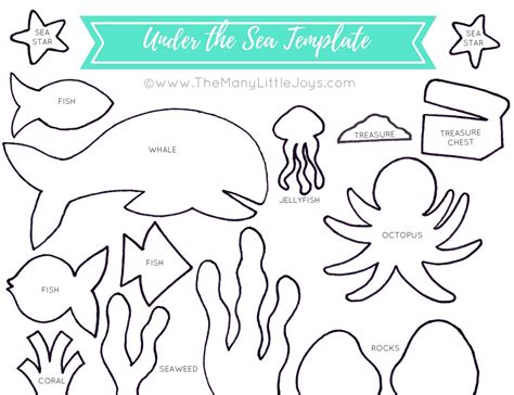 Under the Sea Template DIY