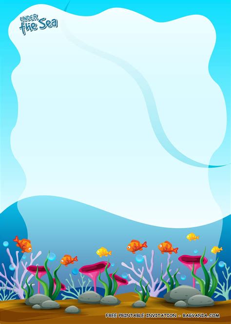 Under the Sea Template GIMP