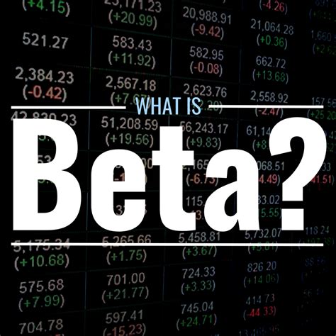 Understanding Beta