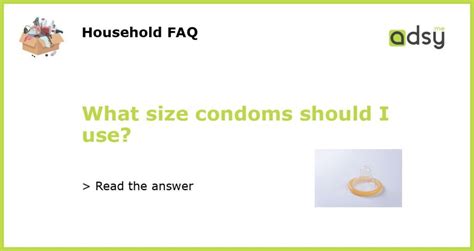 Understanding different condom sizes