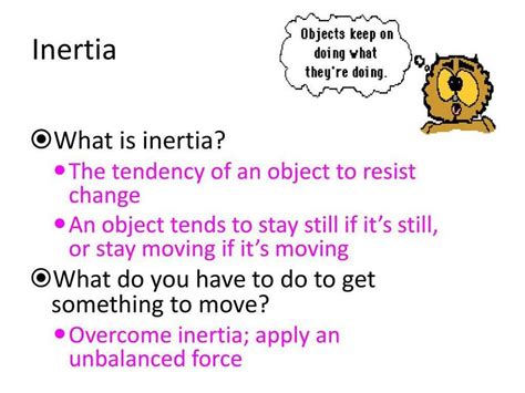 Understanding Inertia