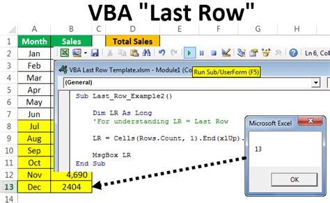 Understanding the Last Row in Excel