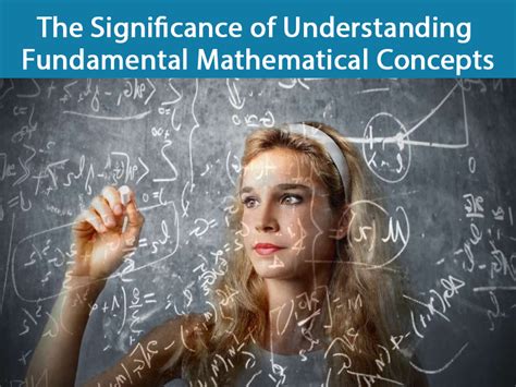 Understanding Math Concepts