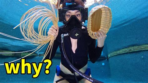 Underwater basket weaving projects