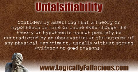 Unfalsifiable claims can be misleading