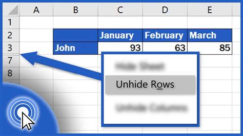 Unhide Rows Group