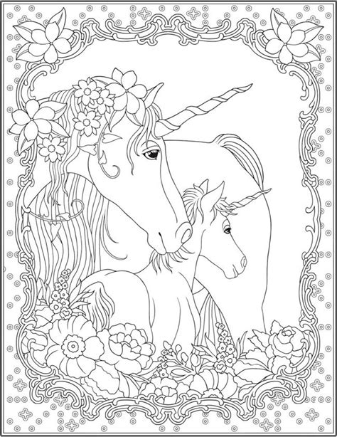 Unicorn Coloring Pages for Adults Printable Gallery