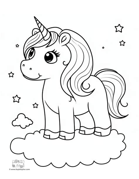 Unicorn Coloring Pages to Print Gallery