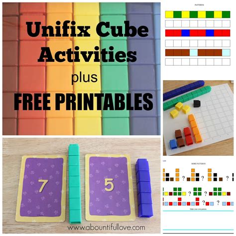 Unifix cubes addition