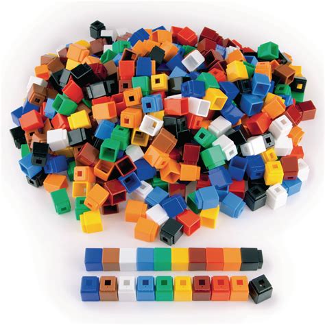 Unifix cubes shapes