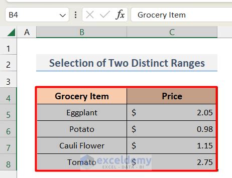 UNION Function in Excel