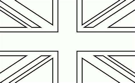 Union Jack Flag Template GIF