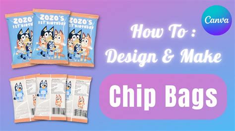 Unique chip bag design ideas