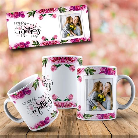 Unique mug template design