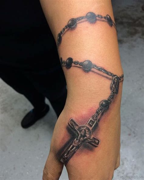 Unique rosary tattoos