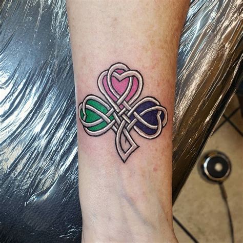 Description of Unique Shamrock Tattoo