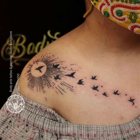 Unique shoulder tattoo designs