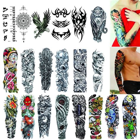 Unique Tattoo Sleeve Templates in Photoshop