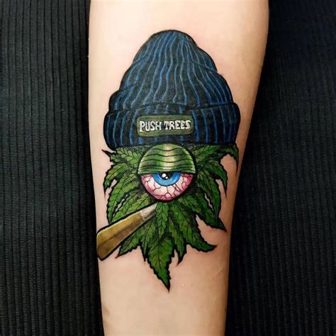 Unique weed tattoos