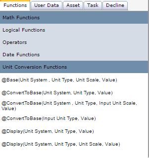 Unit Conversion Functions