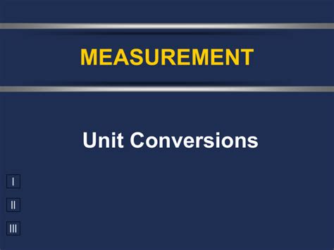 Importance of Unit Conversions