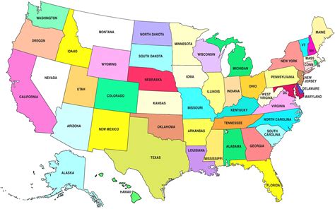 United States Map 1