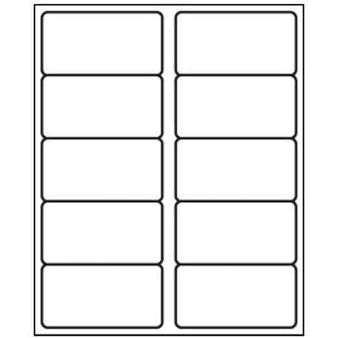 A picture of Universal Labels 80106 template