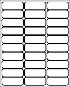 A picture of Universal Labels 80106 template