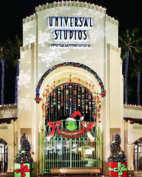 Attend a special holiday event at Universal Studios Hollywood