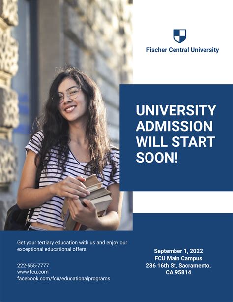 University Flyer Template