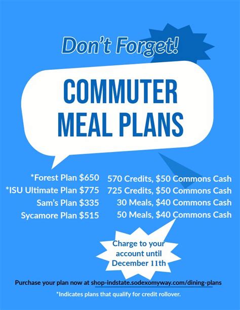 University of Alabama Commuter Meal Plan