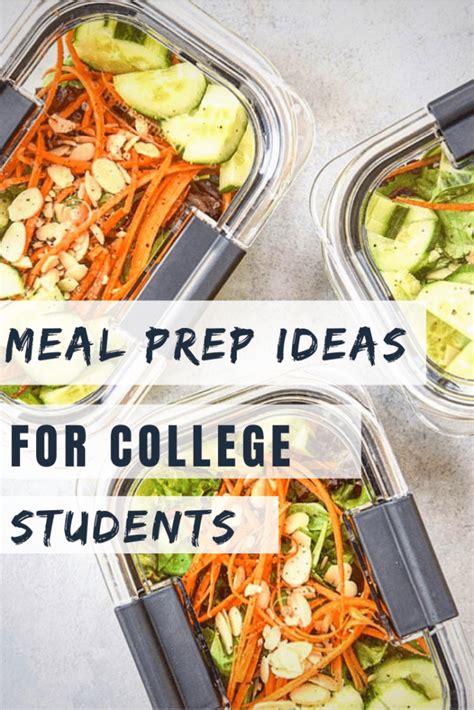 University of Arizona students meal plan meal prep