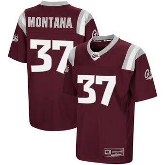 University of Montana Jerseys History