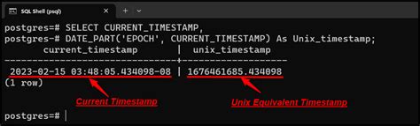 Unix Timestamp Formula