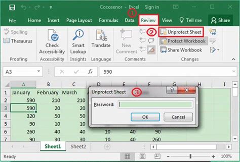 Unlock Excel 2016 Workbook