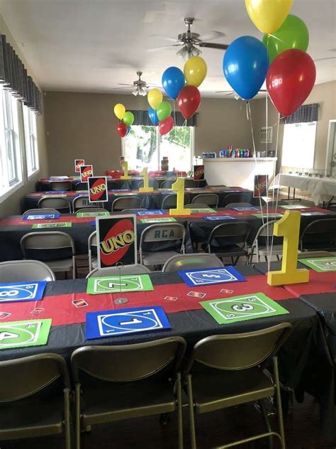 Uno Birthday Party Ideas 1