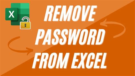 Unprotect Excel file using password remover