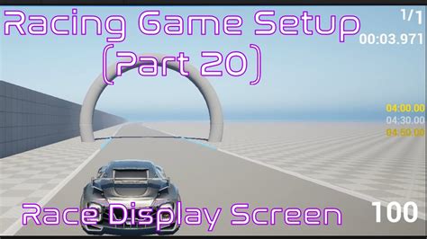 Unreal Engine Racing Game Template Tutorial