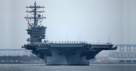 Artist's impression of China's unsinkable aircraft carrier