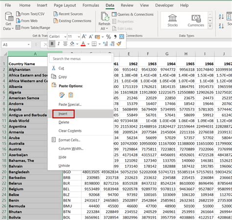 Unsort Excel Common Errors