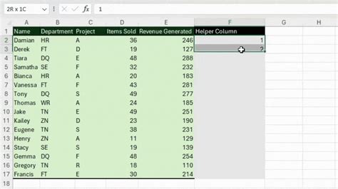 Unsort Excel Data Tab