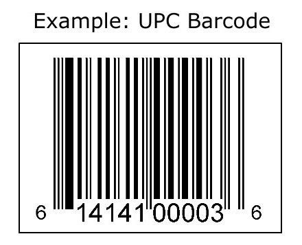 UPC code macro example