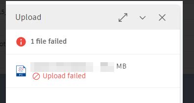 Understanding Upload Error