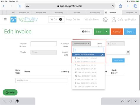 Uploading a custom invoice template in QuickBooks Online