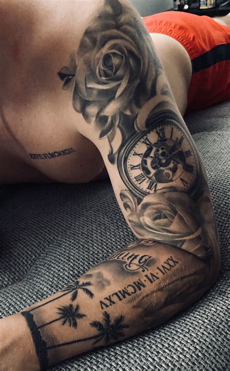 Upper arm tattoo ideas for men