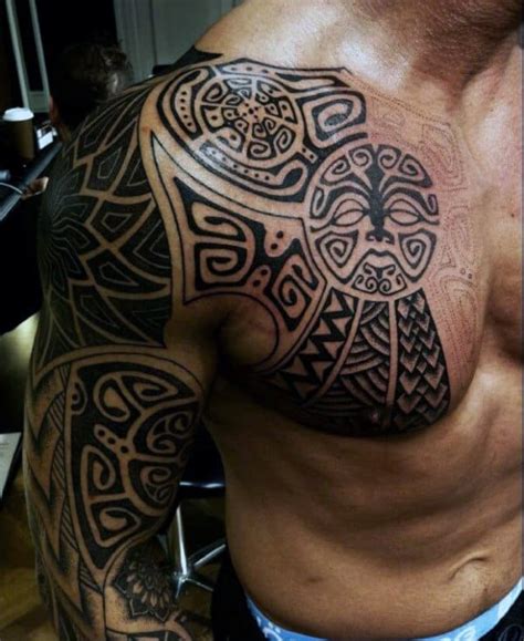 Upper arm tattoo ideas for men with African heritage