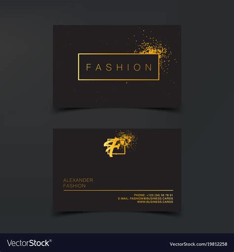 Urban Fashion Business Cards