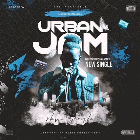 Urban Mixtape Cover Template