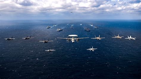 US 7th Fleet Aircraft in Flight